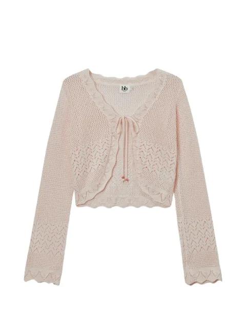 self-tie cardigan by B+AB
