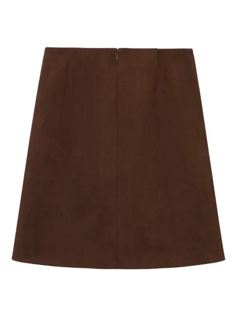 side-pockets mini skirt by B+AB