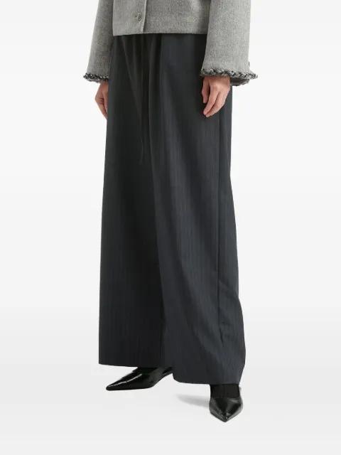 stripe-pattern trousers by B+AB