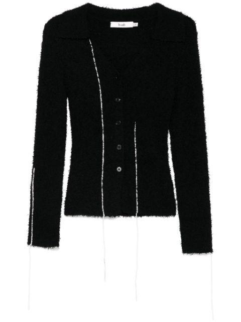 textured cardigan by B+AB