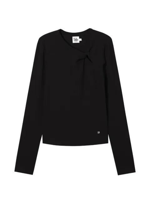 twisted cut-out top by B+AB