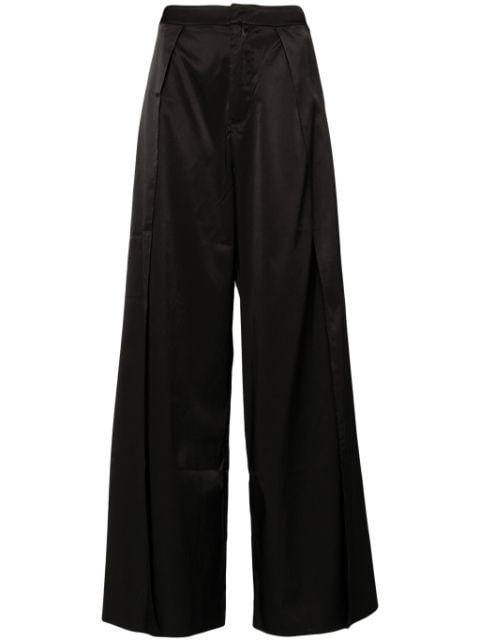 wide-leg high-waist trousers by B+AB