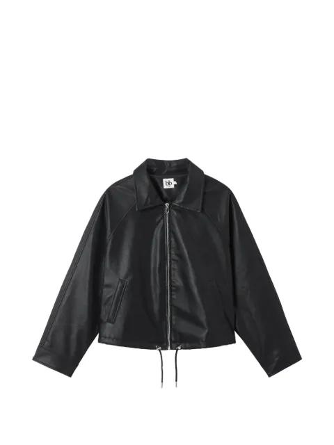 zip-up bomber jacket by B+AB