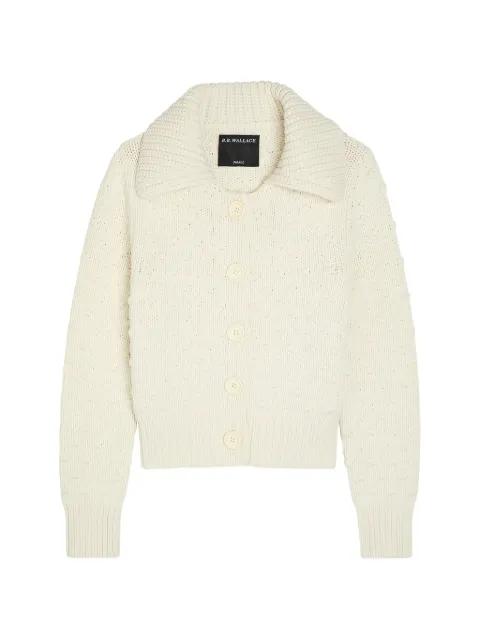 Bourgeois long-sleeve cardigan by B.B. WALACE
