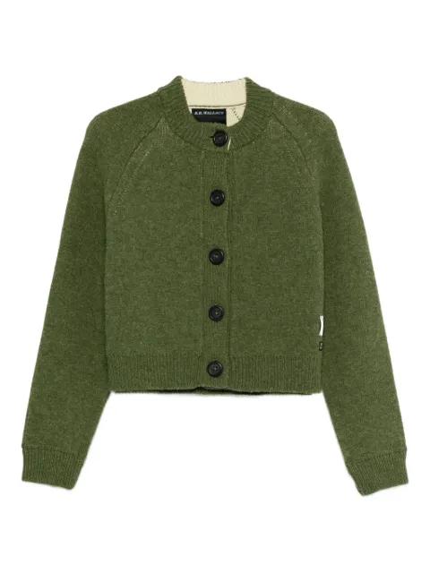 button-front cardigan by B.B. WALACE