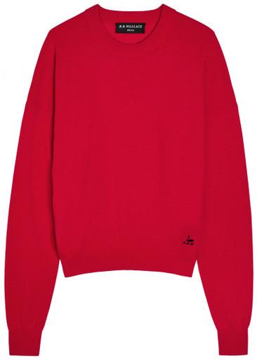 Morris wool and cashmere-blend jumper by B.B. WALLACE