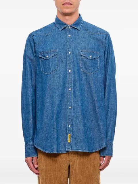 button-fastening chest-pocket shirt by B.D. BAGGIES