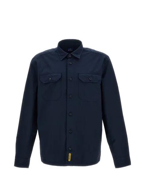 button-flap-pocket shirt by B.D. BAGGIES