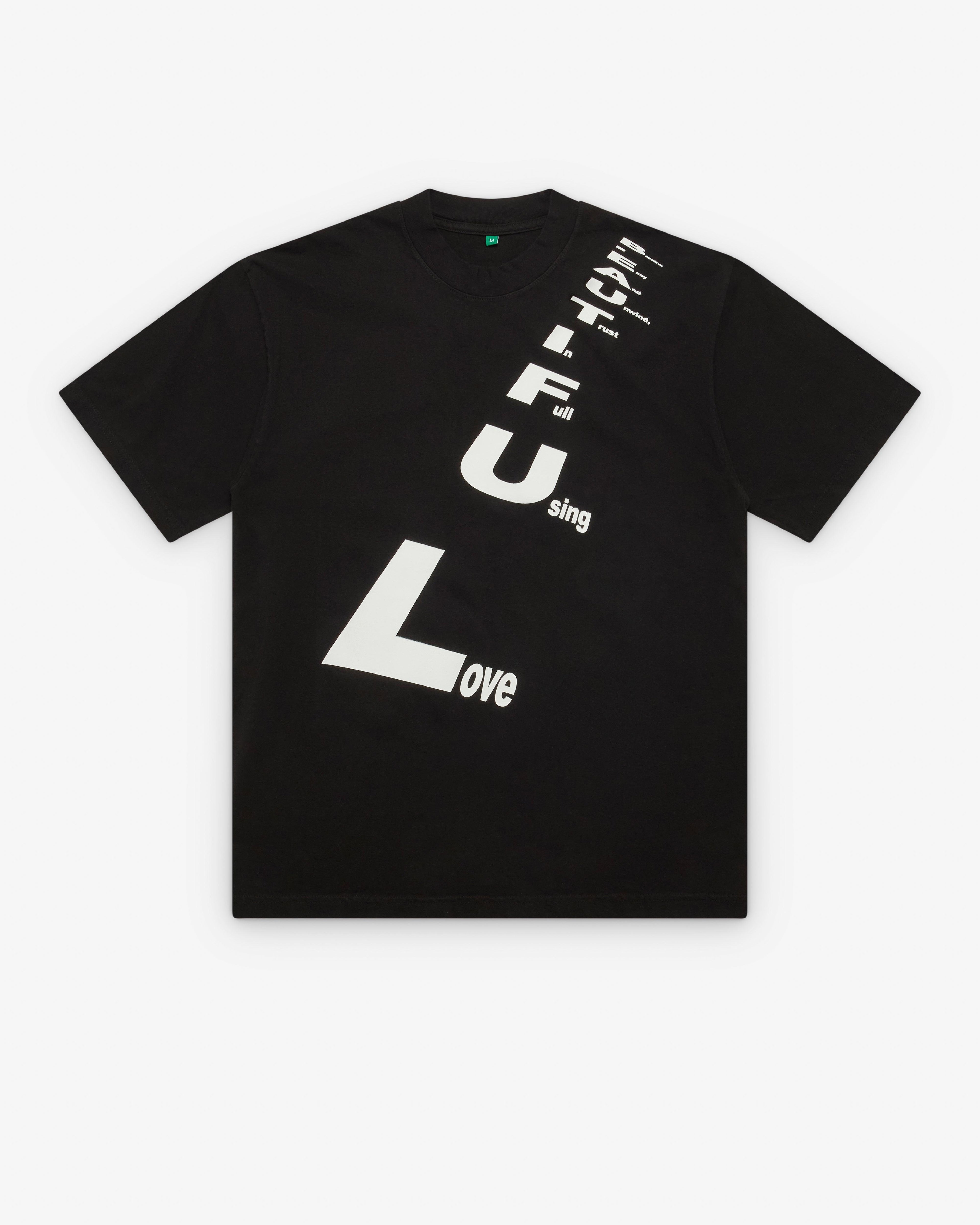 B.Eautiful - Men's DSM Exclusive Poem T-Shirt - (Black) by B.EAUTIFUL
