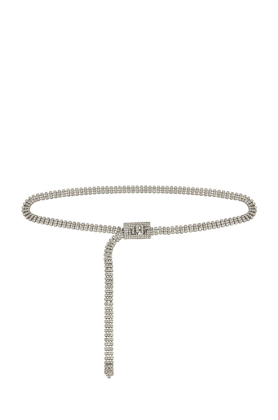 B-Low the Belt Baby Farah Belt in Metallic Silver by B-LOW THE BELT