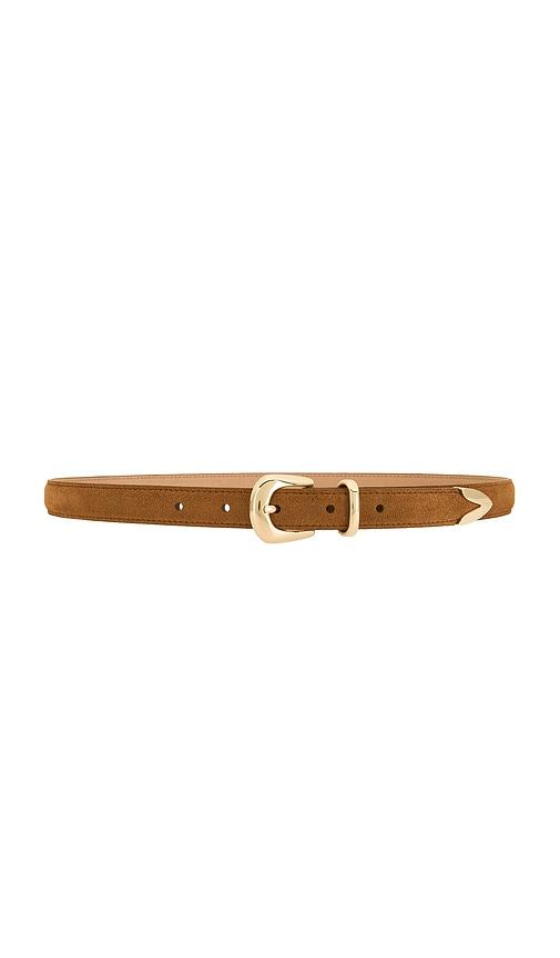 B-Low the Belt Leo Suede Belt in Cognac by B-LOW THE BELT