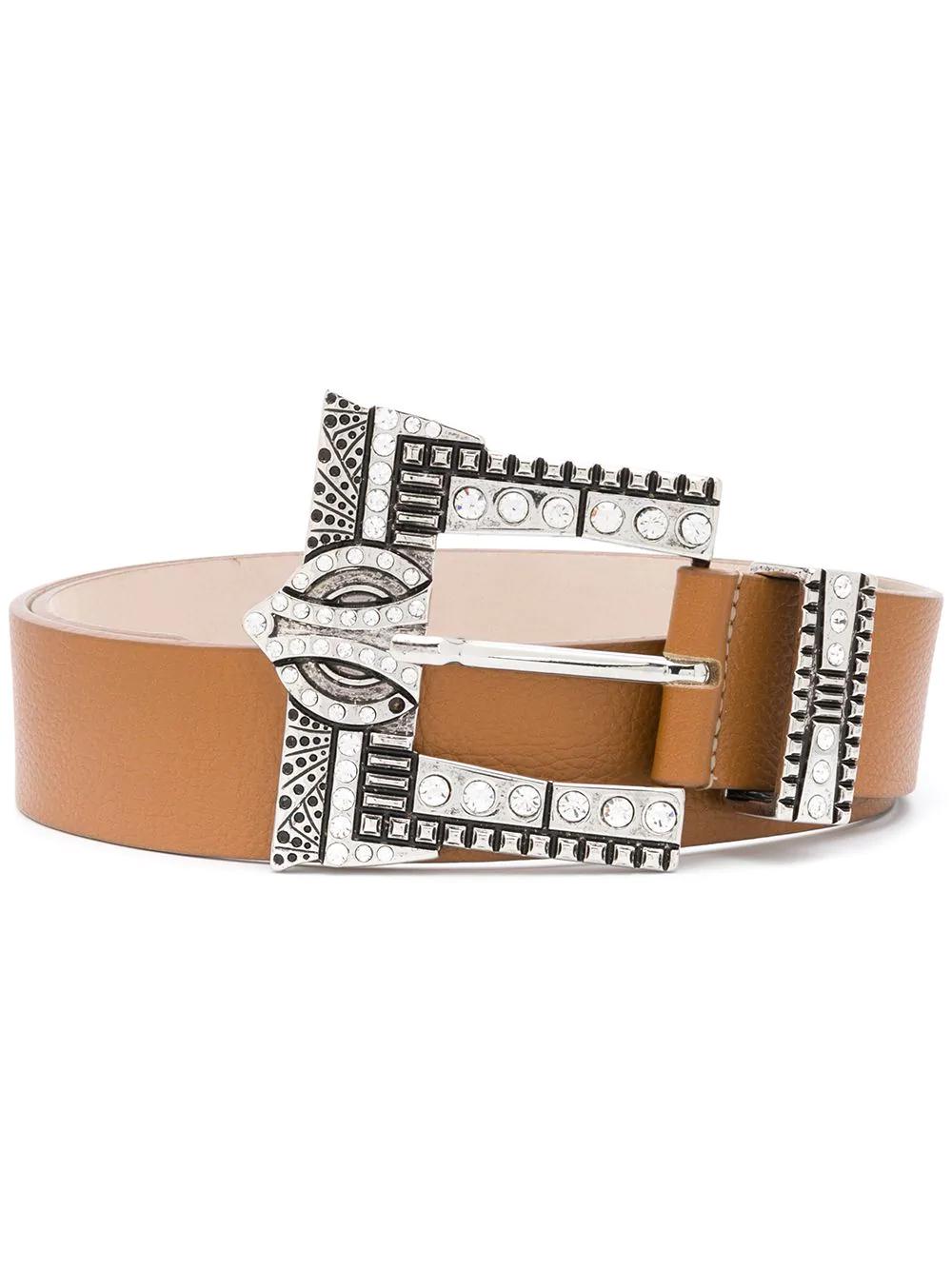 embellished leather belt by B-LOW THE BELT