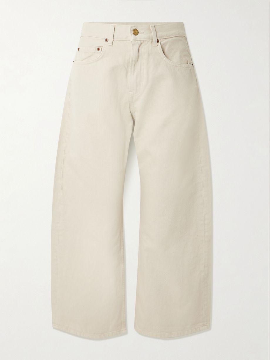 Floppy relaxed mid-rise wide-leg jeans by B SIDES