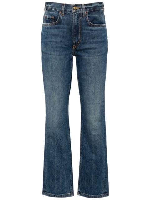 Rae straight-leg mid-rise jeans by B SIDES