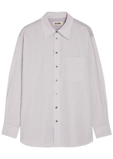 Ramona printed cotton-poplin shirt by B SIDES