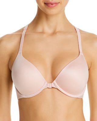 Future Foundation Lace-Racerback Front-Close Contour Bra by B.TEMPT'D BY WACOAL