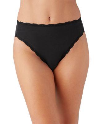 Inspired Eyelet Hi Leg Briefs by B.TEMPT'D BY WACOAL