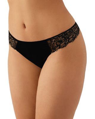 It's On Lace Trim Thong by B.TEMPT'D BY WACOAL