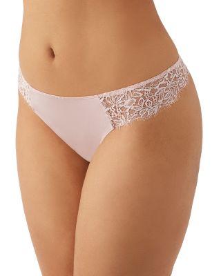 It's On Lace Trim Thong by B.TEMPT'D BY WACOAL