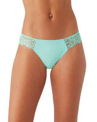 It's On Lace Trim Thong by B.TEMPT'D BY WACOAL