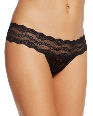 Lace Kiss Thong by B.TEMPT'D BY WACOAL