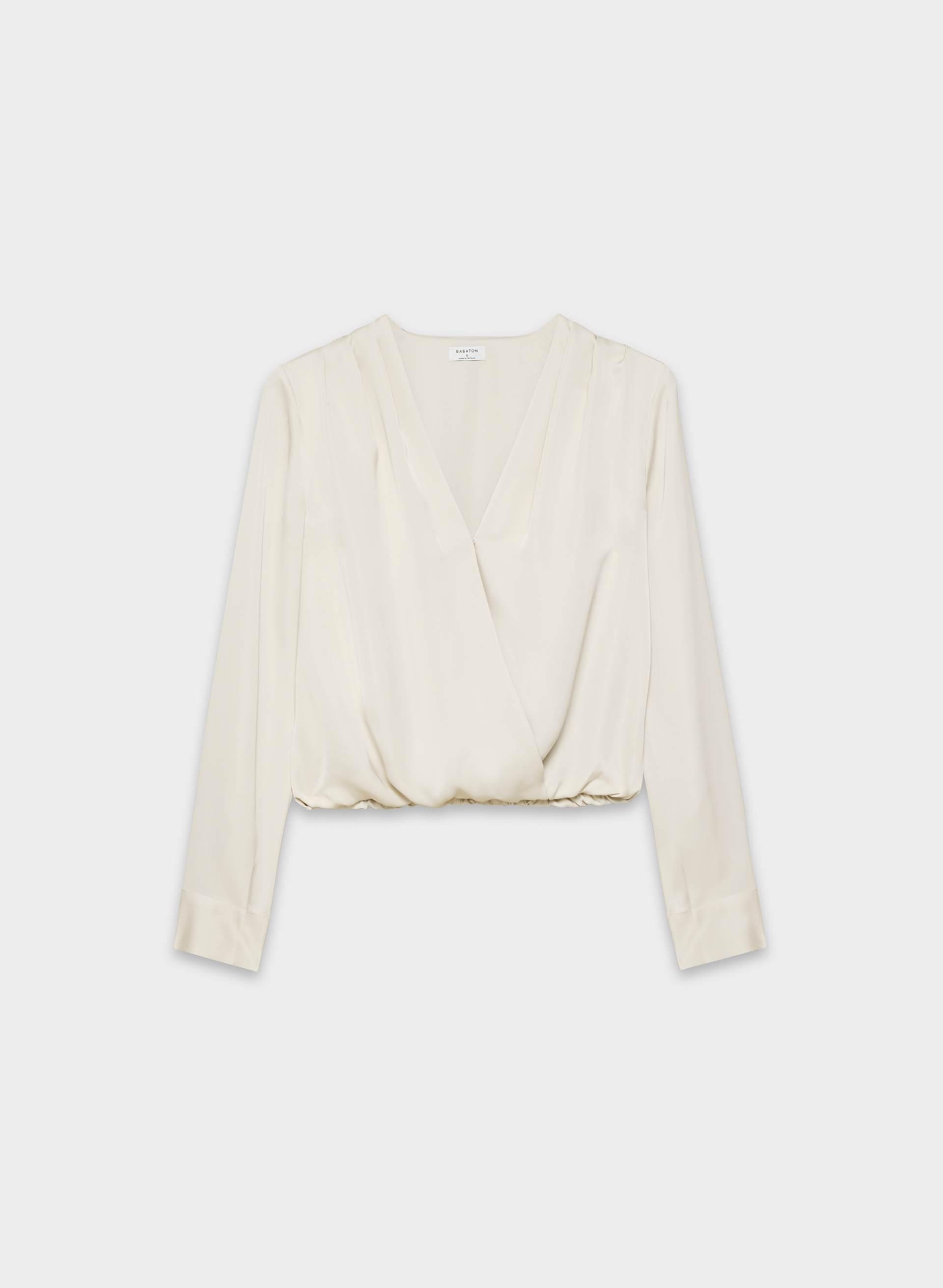 CITYLINE SATIN TOP by BABATON