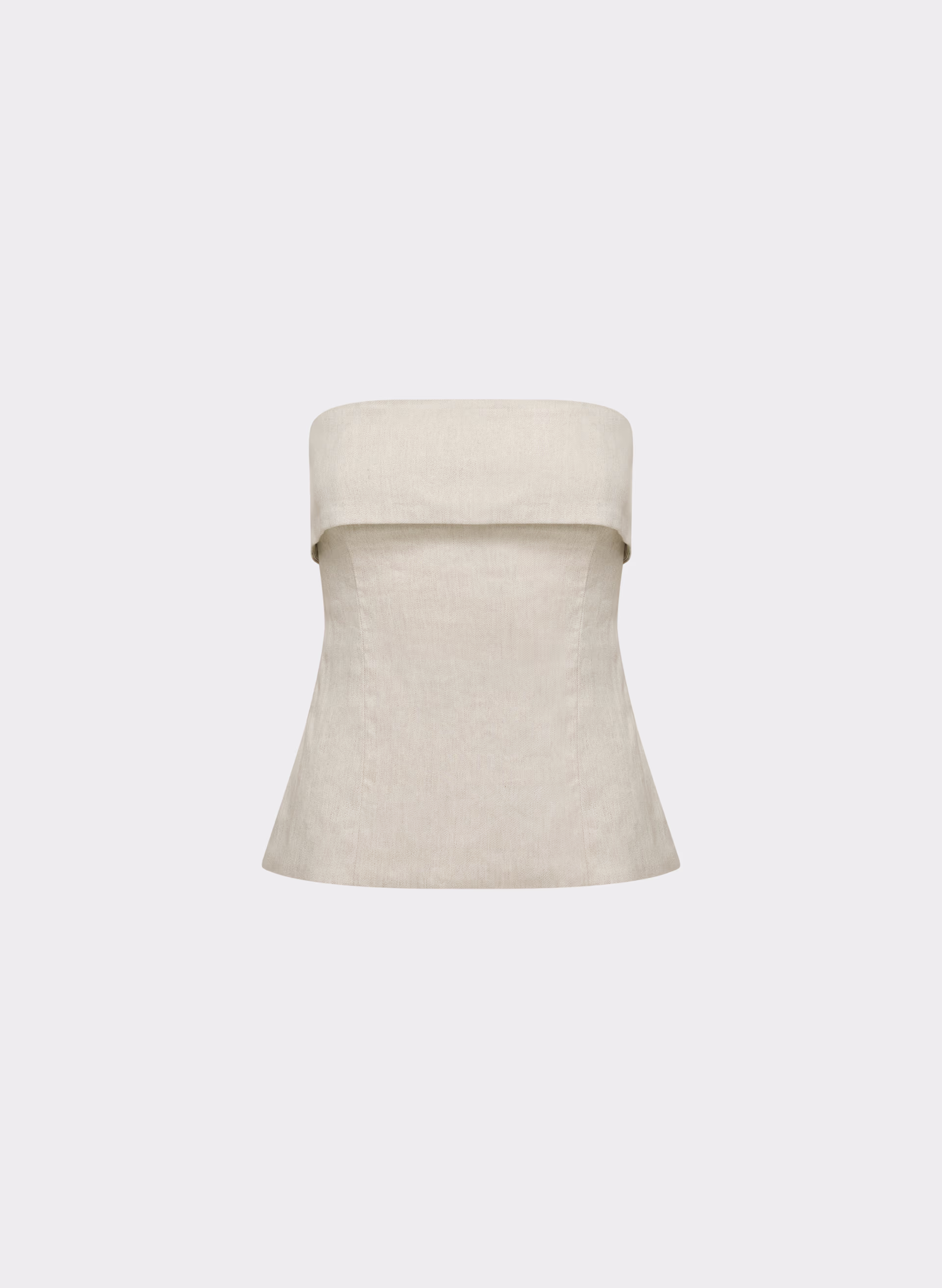 ELEMENT LINEN TUBE TOP by BABATON