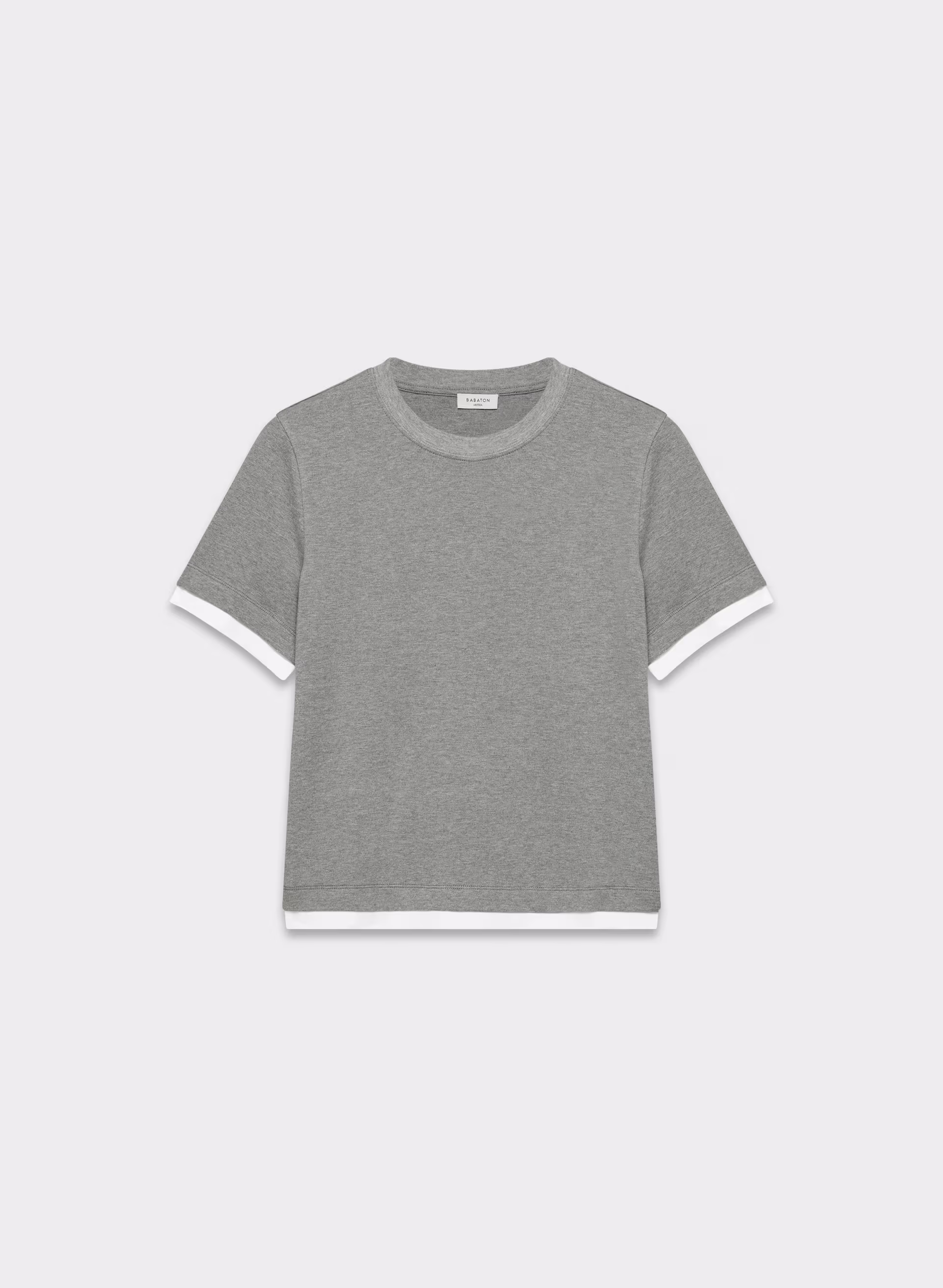 INTERLOCK COTTON FUNCTION T-SHIRT by BABATON