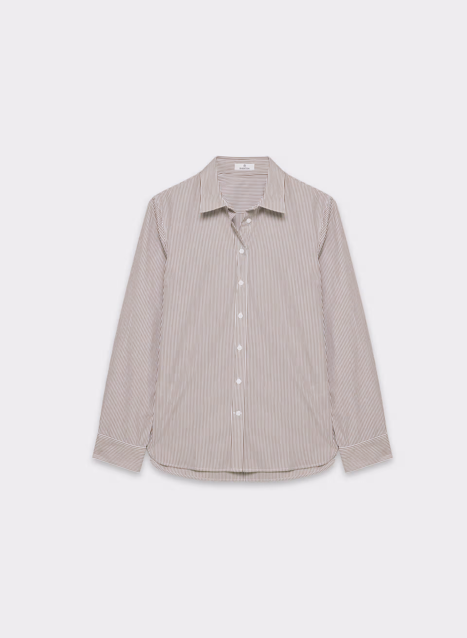 LETTERPRESS CLASSIC POPLIN SHIRT by BABATON