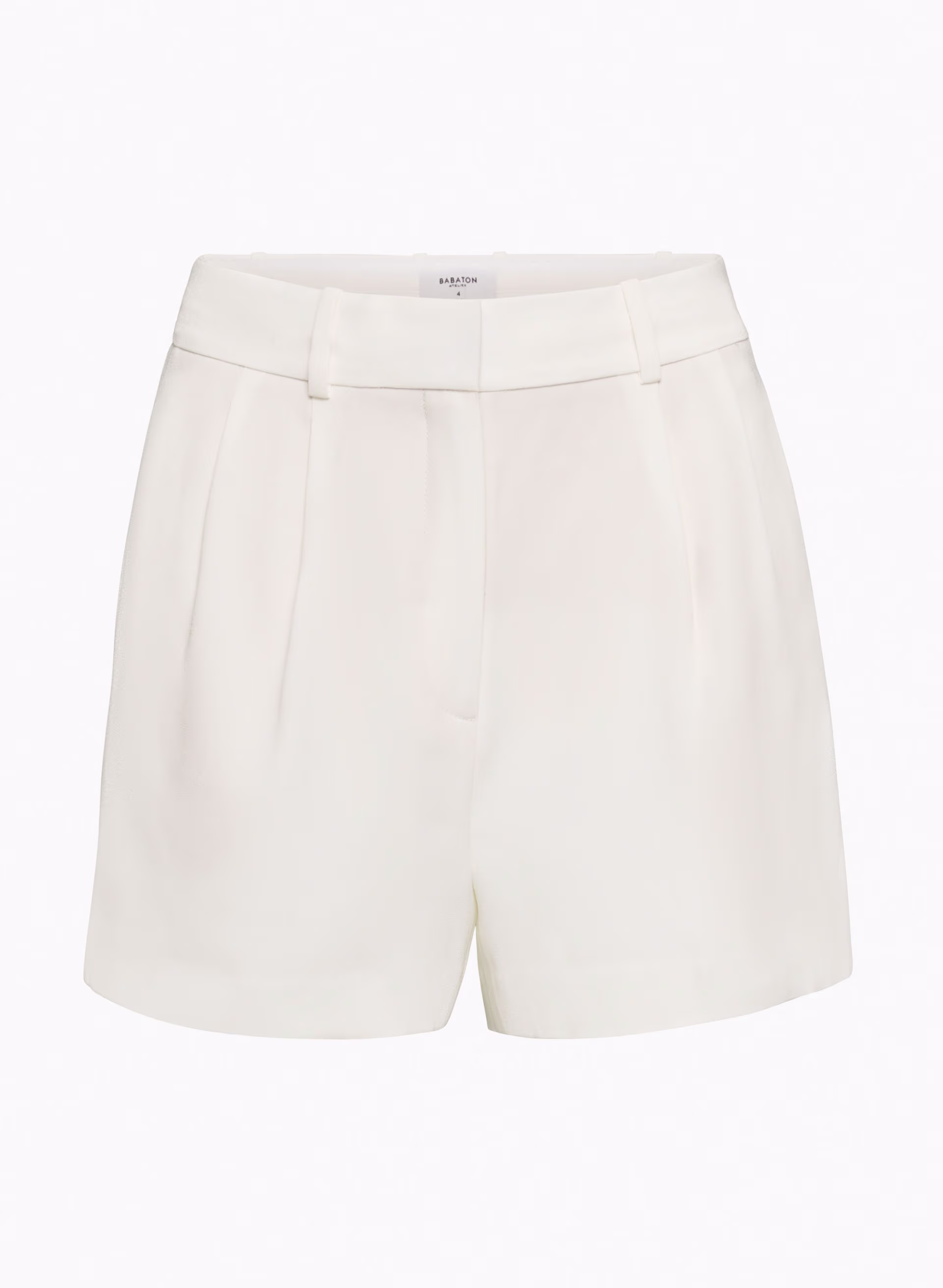 PLEATED MINI SHORT by BABATON
