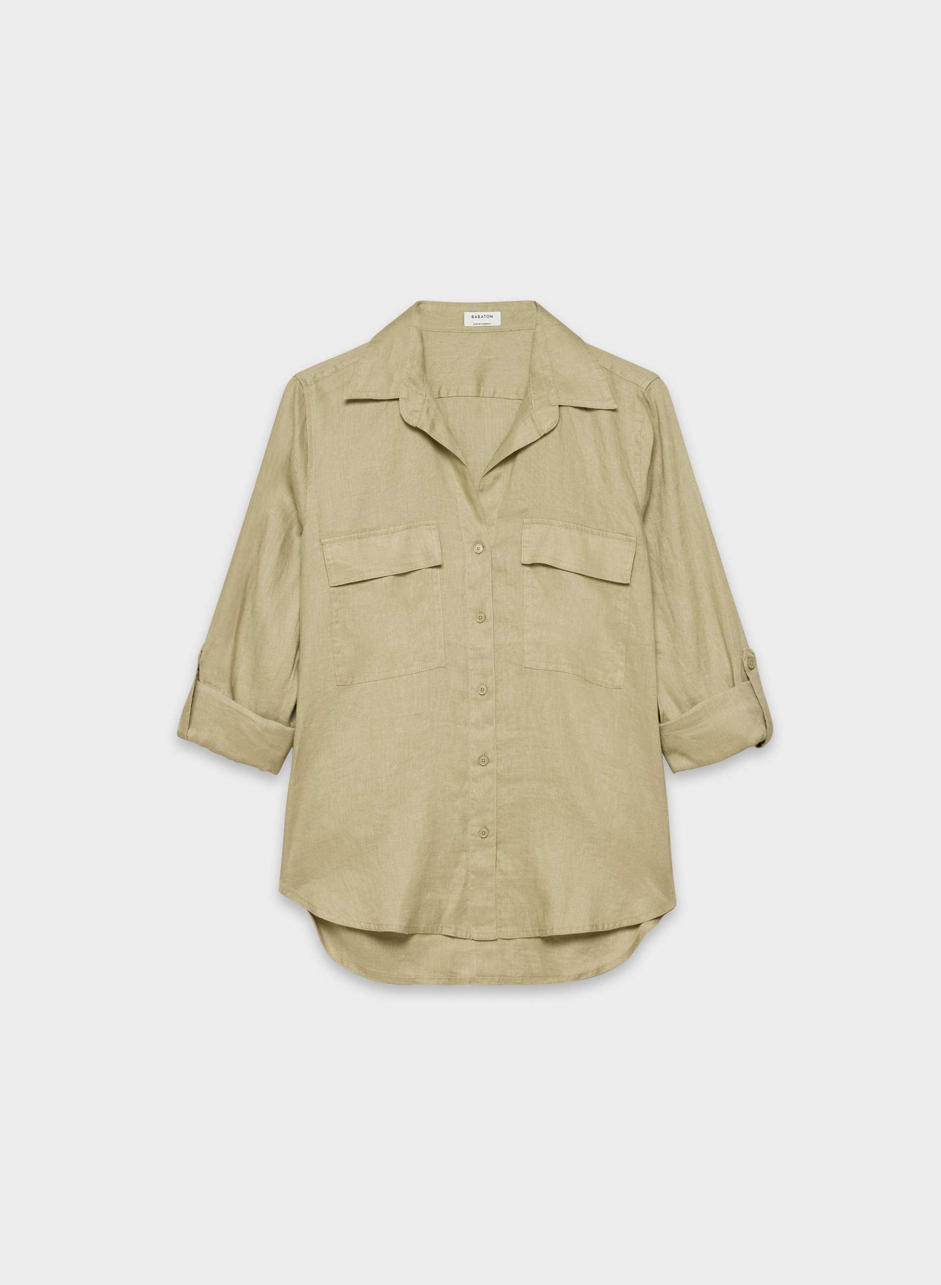 UTILITY LINEN SHIRT by BABATON