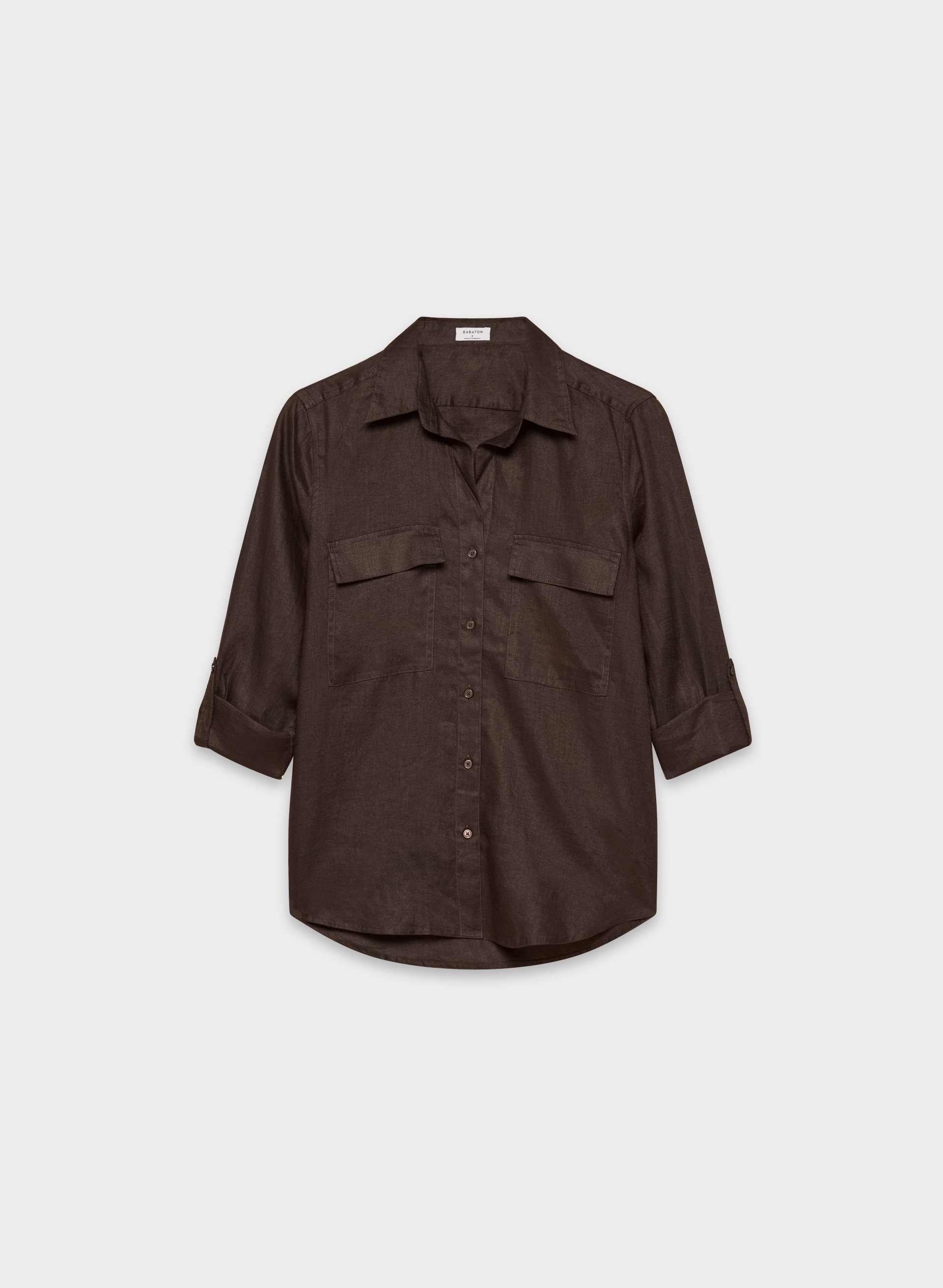 UTILITY LINEN SHIRT by BABATON