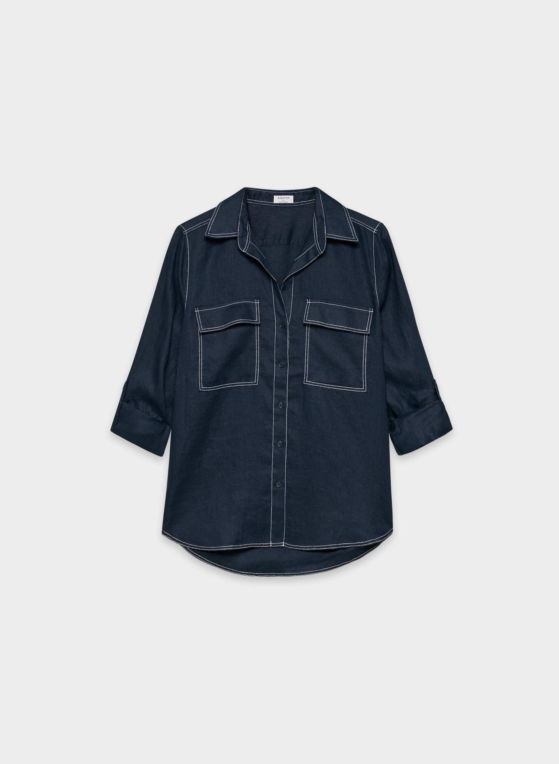 UTILITY LINEN SHIRT by BABATON