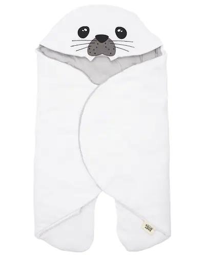Seal cotton wrap blanket by BABY BITES