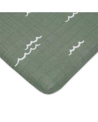 All Stages Bassinet Sheet in GOTS Certified Organic Muslin Cotton by BABYLETTO