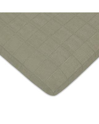 All Stages Bassinet Sheet in GOTS Certified Organic Muslin Cotton by BABYLETTO