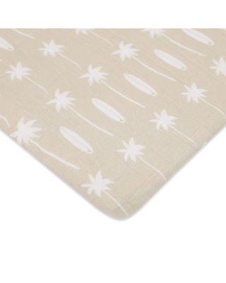 All Stages Bassinet Sheet in GOTS Certified Organic Muslin Cotton by BABYLETTO
