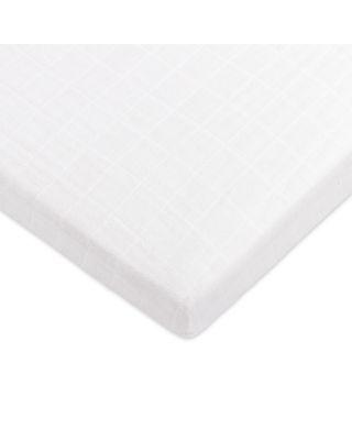 All Stages Midi Crib Sheet in GOTS Certified Organic Muslin Cotton by BABYLETTO