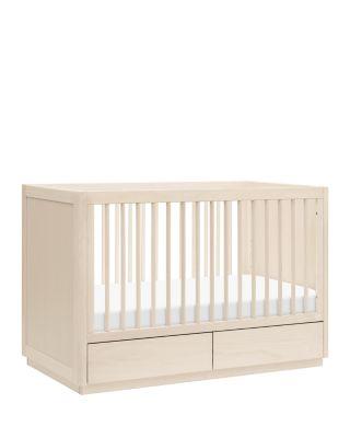 Bento 3 in 1 Convertible Storage Crib With Toddler Bed Conversion Kit by BABYLETTO