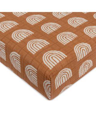 Crib Sheet in GOTS Certified Organic Muslin Cotton by BABYLETTO