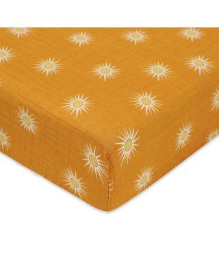 Crib Sheet in GOTS Certified Organic Muslin Cotton by BABYLETTO Crib Sheet in GOTS Certified Organic Muslin Cotton by BABYLETTO