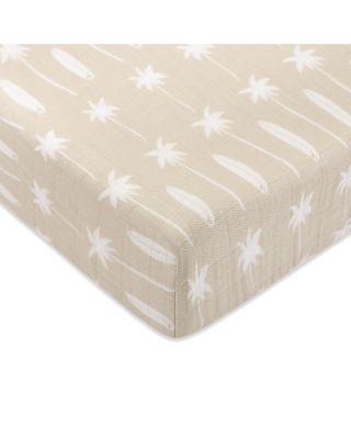 Crib Sheet in GOTS Certified Organic Muslin Cotton by BABYLETTO