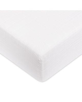 Crib Sheet in GOTS Certified Organic Muslin Cotton by BABYLETTO Crib Sheet in GOTS Certified Organic Muslin Cotton by BABYLETTO