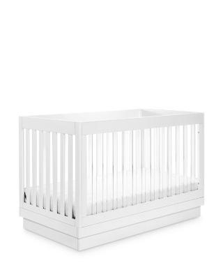 Harlow Acrylic 3-in-1 Convertible Crib by BABYLETTO Harlow Acrylic 3-in-1 Convertible Crib by BABYLETTO