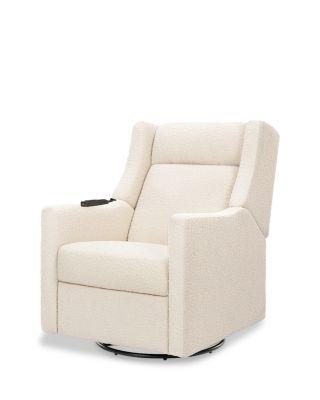 Kiwi Deluxe Power Recliner & Swivel Glider with Heat & Massage by BABYLETTO