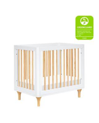 Lolly 4 in 1 Convertible Mini Crib and Twin Bed with Toddler Bed Conversion Kit by BABYLETTO