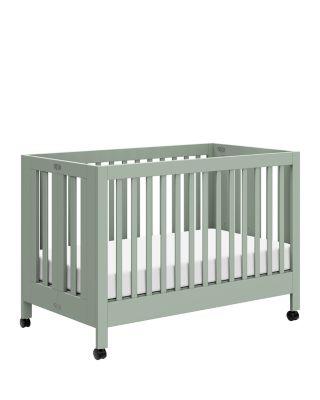 Maki Portable Folding Crib with Toddler Bed Conversion Kit by BABYLETTO
