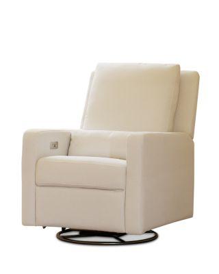 Sigi Electronic Recliner and Swivel Glider with USB Port by BABYLETTO