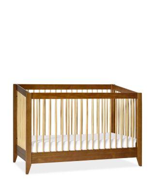 Sprout 4 in 1 Convertible Crib with Toddler Bed Conversion Kit by BABYLETTO