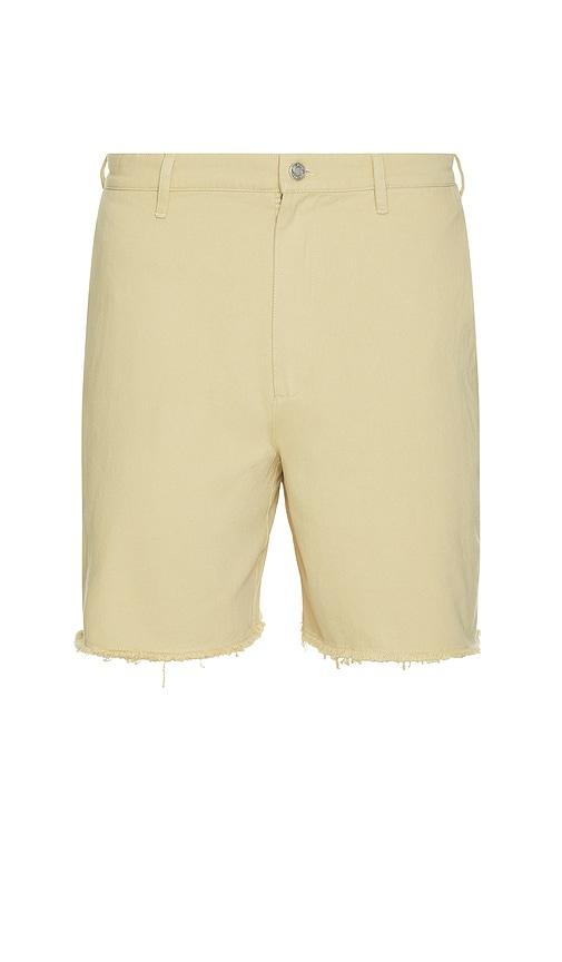 Babylon Twill Skate Shorts in Beige by BABYLON